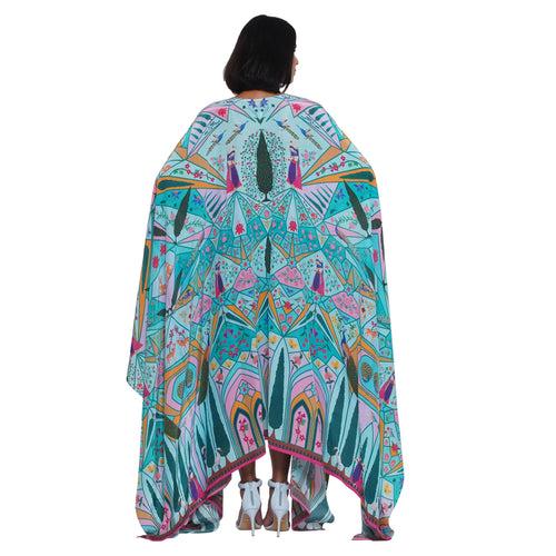 Embroidered Cape