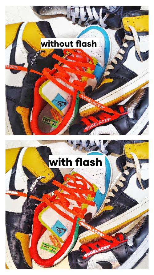 Off-White Style "Shoelaces Reflective" Flat lace 2 pair combo packs (multiple options) by thegoodlace