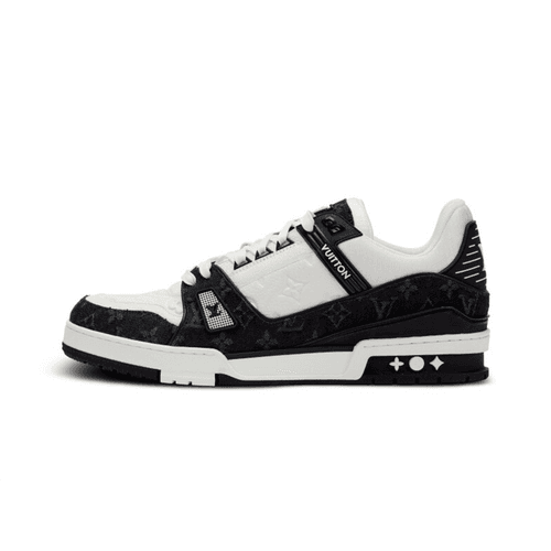 Louis Vuitton LV Trainer White Black White