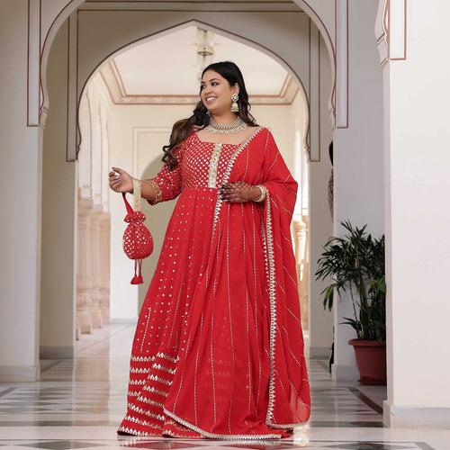 Rang Rasiya Gota Georgette Anarkali Set