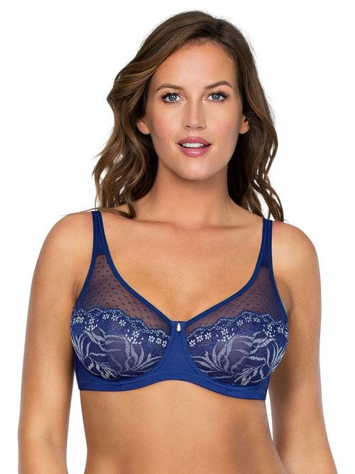 Marrianne Unlined Wire Bra - Cobalt Blue - P5152