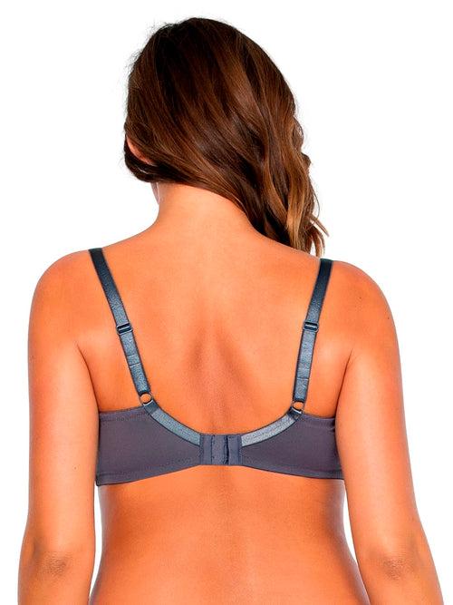 Tess Unlined Wire Bra - Charcoal - P5022