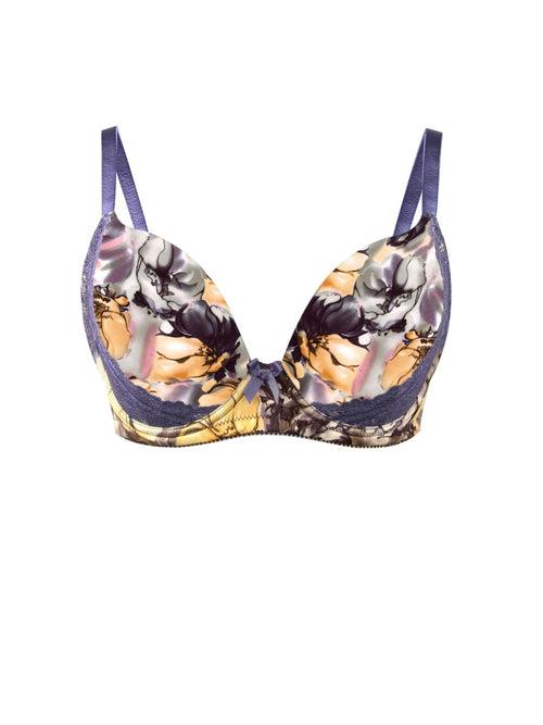 Casey Plunge Molded Bra - Summer Print - 2801