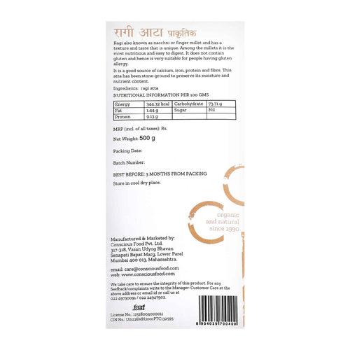 Finger Millet Flour (Ragi, Organic)