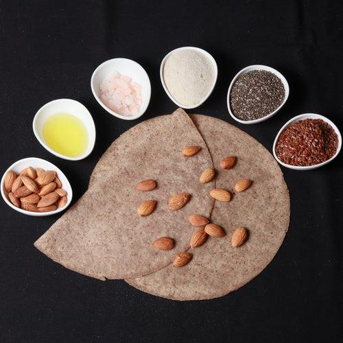 Almond Wrap Rotis (5 Pack, Vegan, Gluten Free)