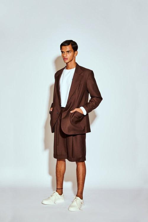 FORMAL PLEATED SHORTS