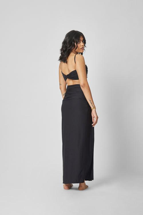 BANDEAU HI-SLIT SKIRT