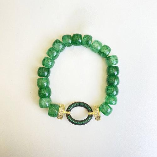 Emerald Marble Bracelet