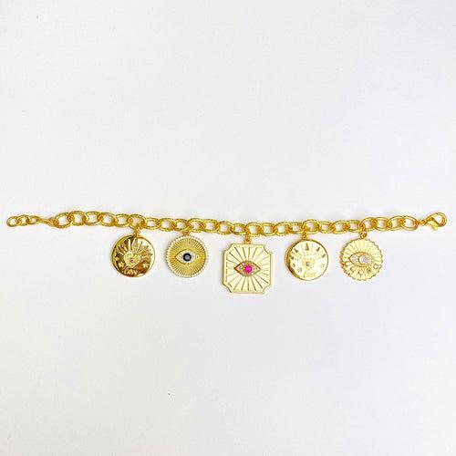 Medallion Gold Bracelet 2