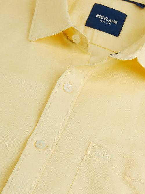 Linen Cotton Blend Shirt