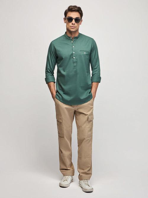 Twill Slub Cotton Kurta