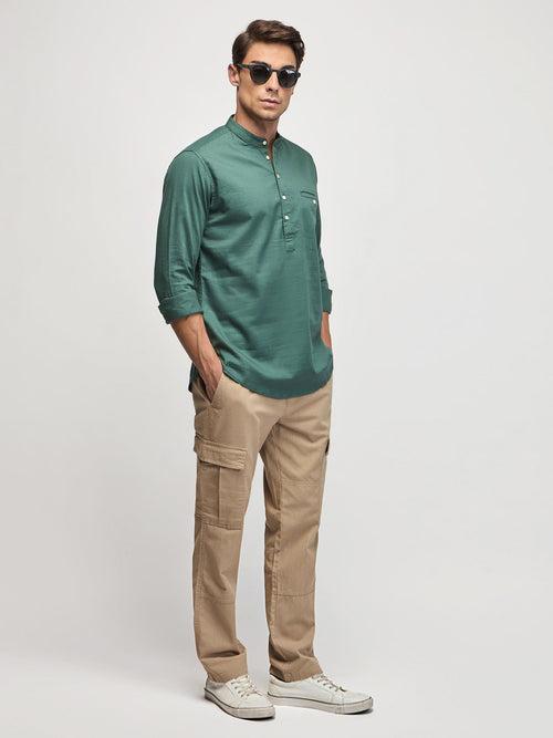 Twill Slub Cotton Kurta