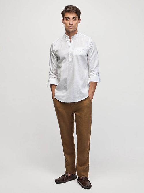 Twill Slub Cotton Kurta