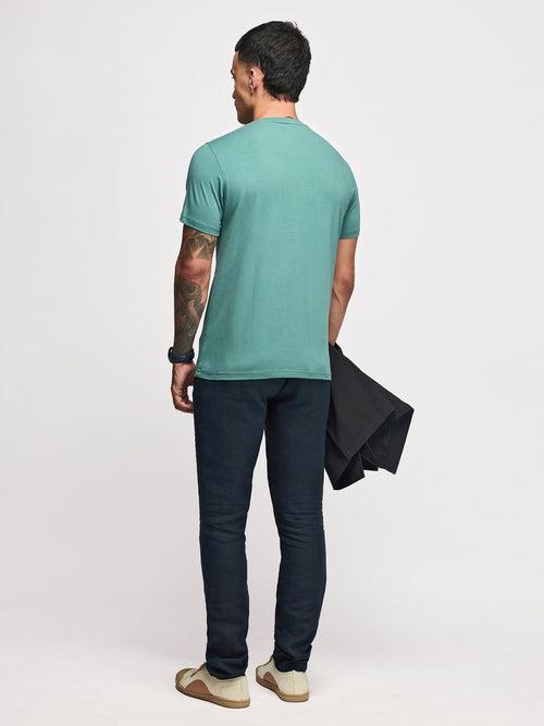 Cotton Stretch V-neck T-Shirt