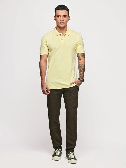 Cotton Stretch Pique Polo