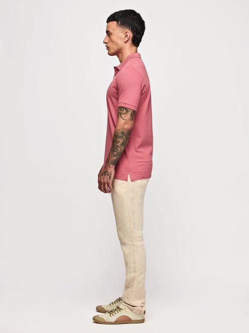 Cotton Stretch Pique Polo