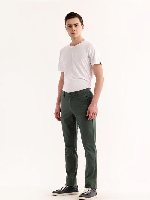 Grey Stretch Slim Fit Trouser