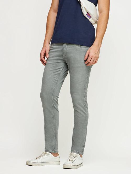 Tapered Fit Light Wash Jeans