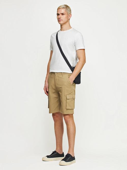 Cotton Twill Cargo Shorts