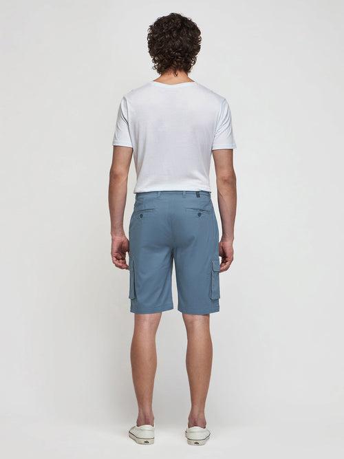 Cotton Twill Cargo Shorts