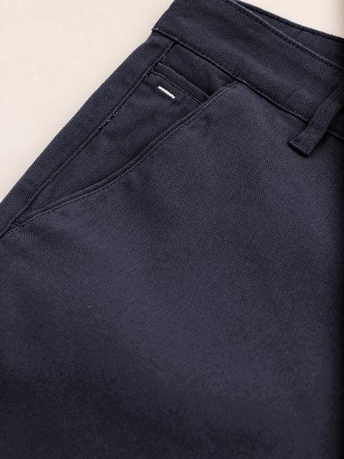 Grey Stretch Slim Fit Trouser