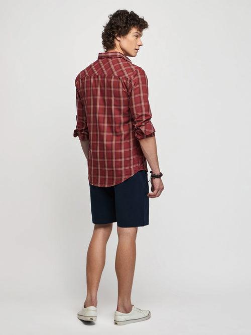 Checked Pure Cotton Shirt