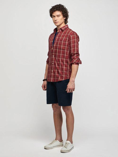 Checked Pure Cotton Shirt