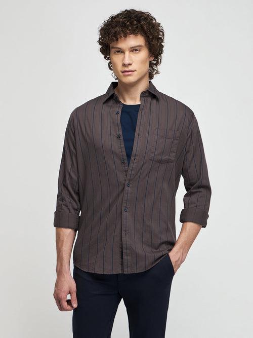 Striped Pure Cotton Shirt