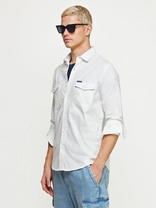 Double Pocket Oxford Shirt