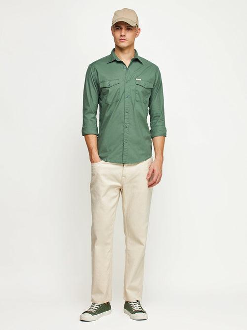 Double Pocket Oxford Shirt