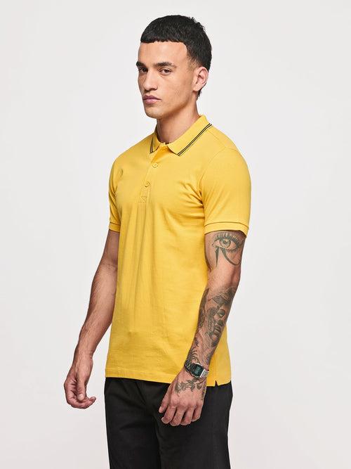 100% Cotton Waffle Polo