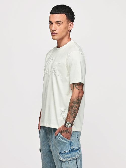 Relaxed Fit Embossed  T-Shirt