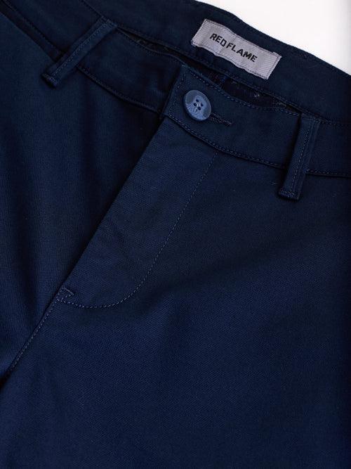 Navy Stretch Slim Fit Trouser