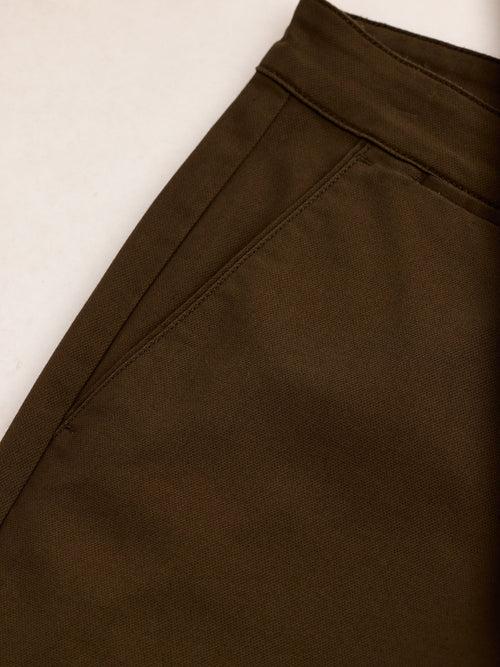 Olive Stretch Skinny Fit Trouser