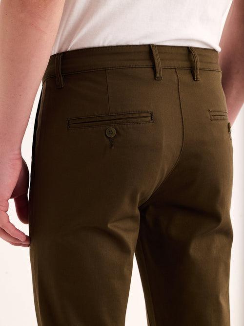 Olive Stretch Skinny Fit Trouser