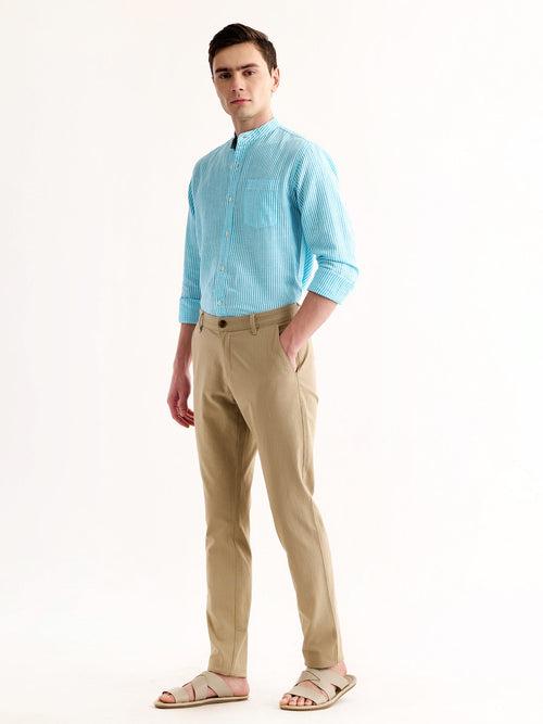 Khaki Slim Fit Trouser