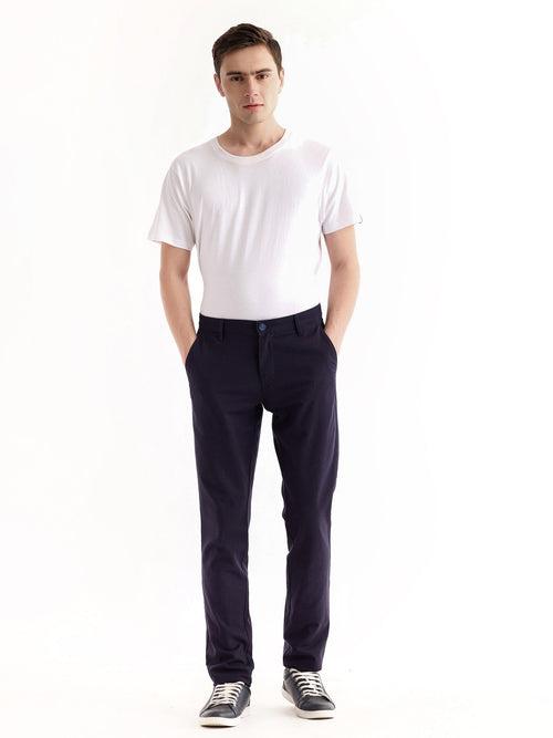 Navy Slim Fit Trouser