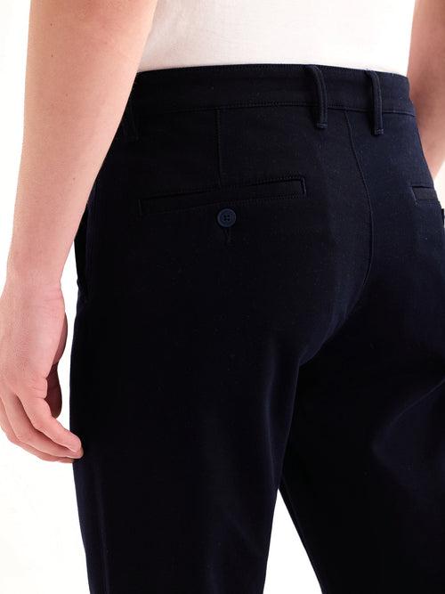 Navy Stretch Slim Fit Trouser