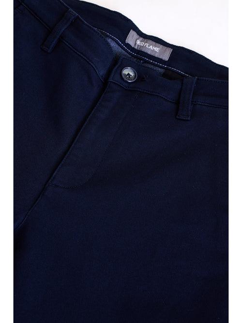 Navy Stretch Slim Fit Trouser