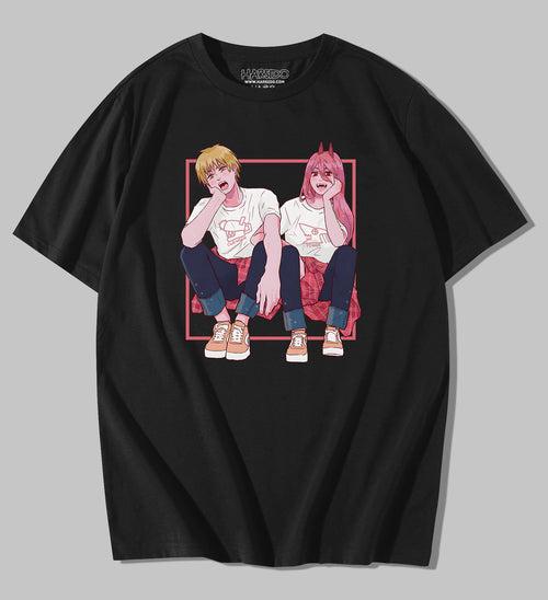 Deji x Power / Chainsaw Man Oversized T-Shirt