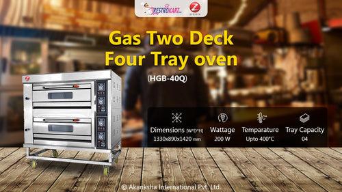 Gas Two Deck Oven - HGB-40Q