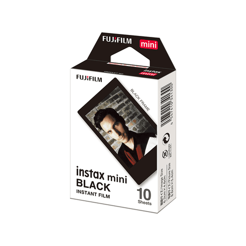 Instax mini designer film- Black frame (10 sheets)