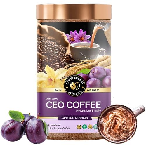 CEO Coffee - Instant Coffee for Focus, Clarity, Alertness and Memory Boost - Coffeecurry