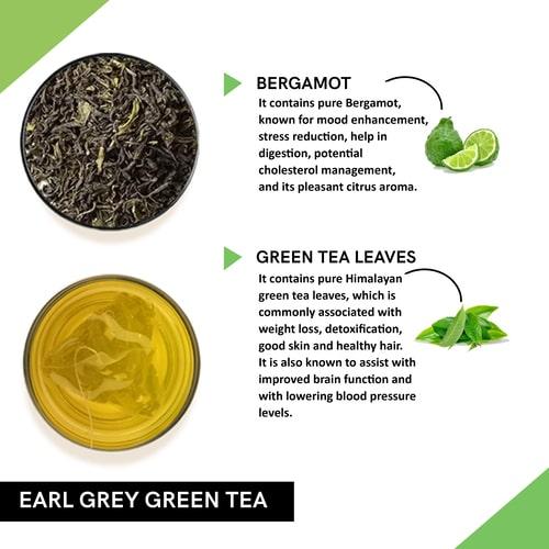 Earl Grey Green Tea - The Perfect Fusion of Grace and Health