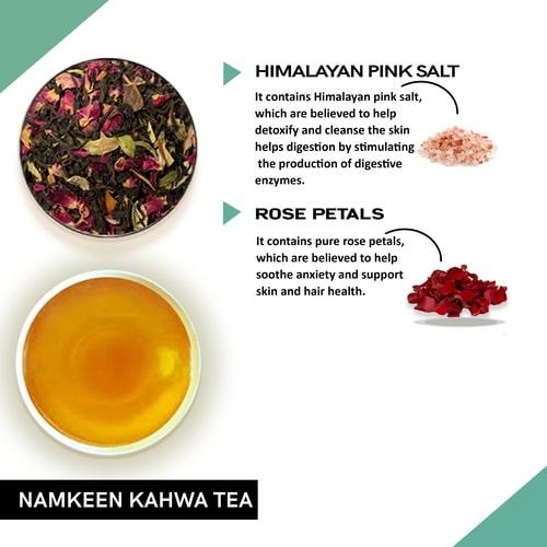 Namkeen Kawa with Himalayan Pink Salt - A Tasty Twist on Tradition