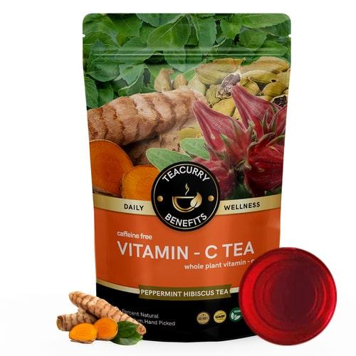 Vitamin C Tea - Refreshing Boost for Glowing Skin, Immune Health, and Overall Wellness