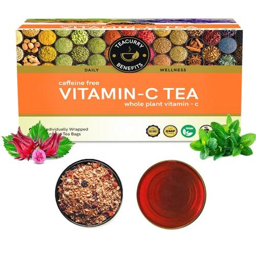 Vitamin C Tea - Refreshing Boost for Glowing Skin, Immune Health, and Overall Wellness