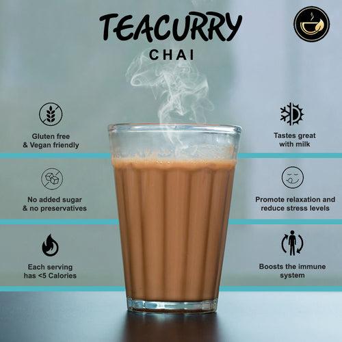 Desi Kahwa Chai - 100% Natural Desi Kahwa Flavoured Chai Tea | With Assam Black Tea