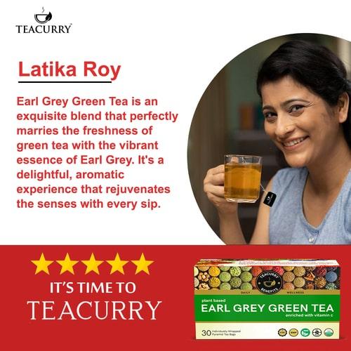 Earl Grey Green Tea - The Perfect Fusion of Grace and Health