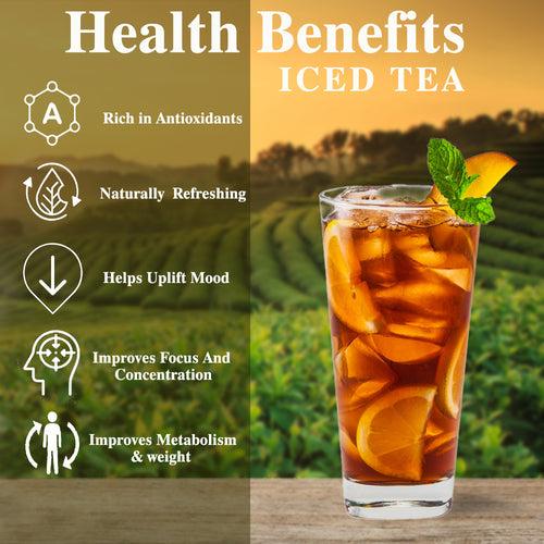 Green Apple Instant Iced Tea Mix - Highly Flavourful, All Natural Ice Tea Powder for Instant Ice Brews & Cold Brews